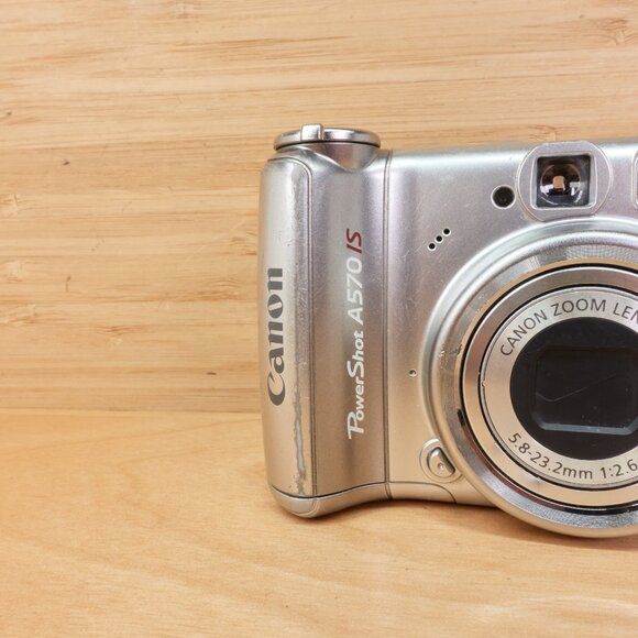 Canon PowerShot A570 IS 7.1MP Digital Camera with 4x Optical Zoom / Tested - Picture 3 of 12